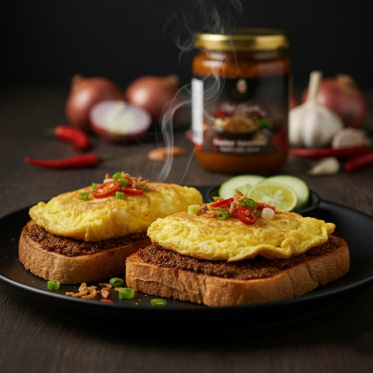 roti bakar cencaluk