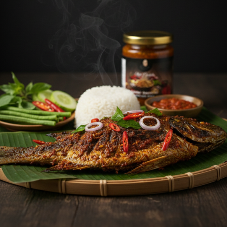 ikan bakar cencaluk